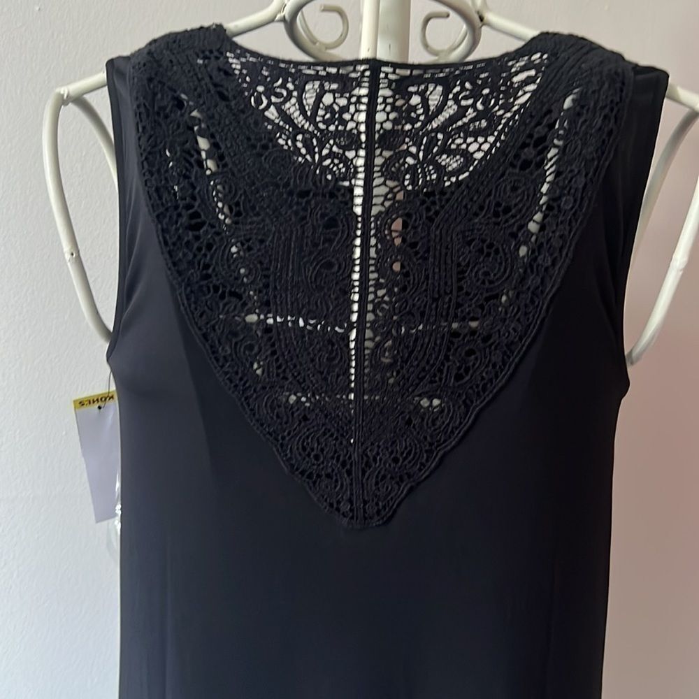 NWT AB Studio mini black dress - Picture 2 of 4